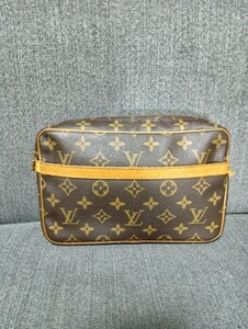 LOUIS VUITTON ルイ ヴィトン モノグラム クラッチバッグ セカンドバッグ ポーチ 小物入れ コンピエーニュ 23 M51847 1円〜 カバン Bag