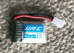 3.7V 150mAh 30C Lipo リポバッテリー RC ドローン 充電用リチウム電池 JST-XH 2.0 2.0mm ピッチ 2P 2ピンコネクタプラグ H2 H8 H48 U207