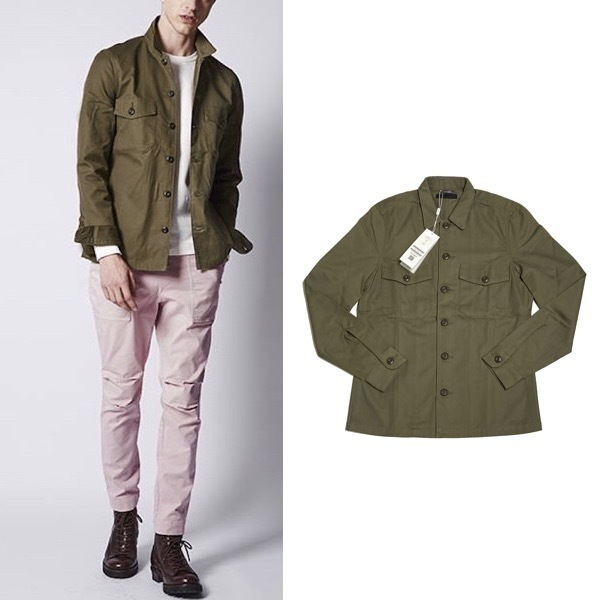 新品3.2万 ジュンハシモト US ARMY SHIRTS アーミー シャツ junhashimoto AKM wjk 1piu1uguale3