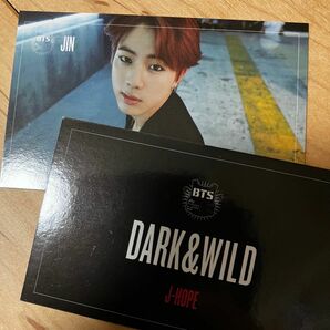 公式　DARK＆WILD　トレカ BTS　ソクジン　JIN 長男 ランダム　防弾少年団　CD 限定　 カード