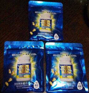 サントリー DHA＆EPA＋セサミンEX 30日分 120粒３袋セット