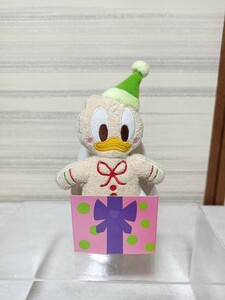 ディズニーリゾート 2012 クリスマス ドナルド ジンジャーブレッド クッキー ぬいぐるみバッジ ドナルドダック Disney