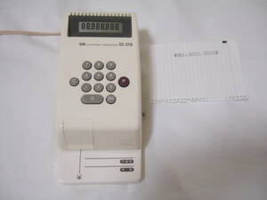 MAX ELECTRONIC CHECK WRITER マックス チェックライター EC310 人気機種８ケタ印字