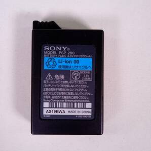 【動作確認済】SONY PSP 純正バッテリーパック 3.6V 2200mAh PSP-280 PSP2000 PSP3000 ソニーの画像2