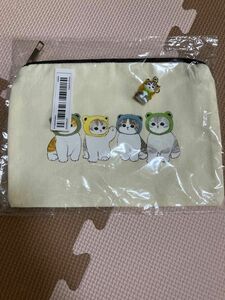 mofusand モフサンド ポーチ かえるにゃん めじるしアクセサリー