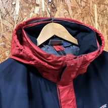 モンベル ZERO POINT ゴアテックス マウンテンパーカー サイズL 赤黒 mont-bell ゼロポイント GORE TEX GORE-TEX アウトドア ウェア_画像3