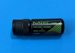 【送料無料】NATEC 144MHz/430MHz/1200MHz & 広帯域受信機対応 ハンディアンテナ H30