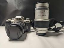 【動作未確認】PENTAX MZ-3 ペンタックス フィルムカメラ 一眼レフ PENTAX-FA 28-70mm 1:4 ＋　PENTAX レンズ 100-300mm_画像1