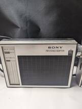 SONY ソニー ICF-110・ STA-110F セット ラジオ アンティーク/ジャンク_画像2