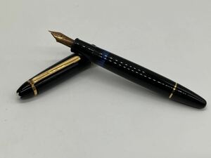 万年筆 MONTBLANC No.146 黒色 モンブラン マイスターシュティック ル・グラン 約141mm(収納時) 約156mm(筆記時) 軸径約15mm 筆記用具