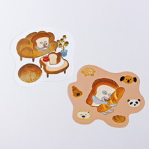 パンどろぼう ダイカットポストカード（おいしいパン） 文具 日本製_画像3