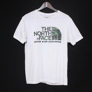 THE NORTH FACE ノースフェイス S/S CAMOUFLAGE LOGO TEE カモフラージュロゴ Tシャツ L