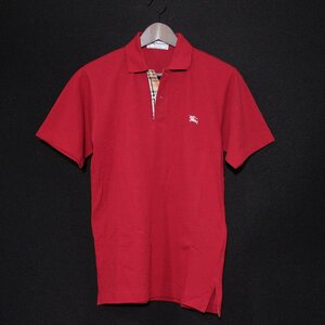 Burberrys Burberry hose embroidery polo-shirt with short sleeves M