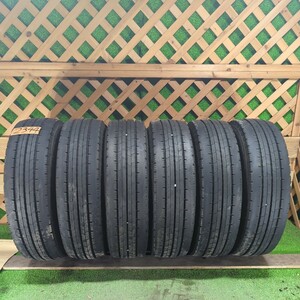 2344 Dunlop　195/75R15 109/107 LT deep tread　サマー　夏　6本　80% tread　2021 very cheapプライス