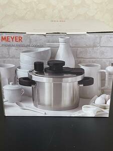 [ free shipping ]ma year Meyer pressure cooker stainless steel IH correspondence 4.0L unused goods 
