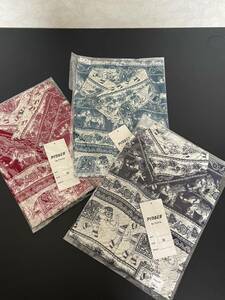 [ free shipping ][ unused ] Thai image pattern shirt M size 3 point set sale 