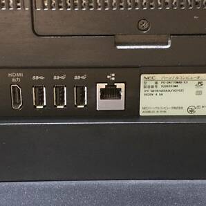 NEC、LAVIE-Desk PC- DA770/MAB第8世代 ハイレゾ ヤマハ 一体型パソコン 部品取りの画像6