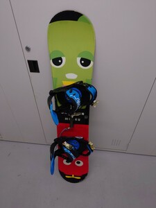  snowboard do board Gachapin Mucc 118 binding size S beautiful goods 