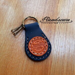 キーホルダー黒 ブラック キーホルダー キーリング