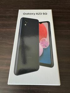 Galaxy A23 5G SM-A23C ブラック　SIMフリー