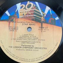再生良好 帯付 ポスター付 2LP John Williams, London Symphony Orchestra / Star Wars スターウォーズ　サントラ　FMW-37 8_画像9