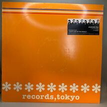 再生良好 12inch ピチカート・ファイヴ PIZZICATO FIVE / Excerpts from HAPPY END OF THE WORLD オレンジ盤 / It's A Beautiful Day収録_画像1