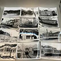 昭和レトロ 古い 鉄道 写真 102枚 路面電車 電車 市電　　モノクロ写真 白黒写真 生写真 昭和風景_画像4