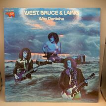 美盤 LP WEST, BRUCE & LAING(ウエスト、ブルース＆レイング) / WHY DONTCHA(ホワイ・ドンチャ) 国内盤 _画像1