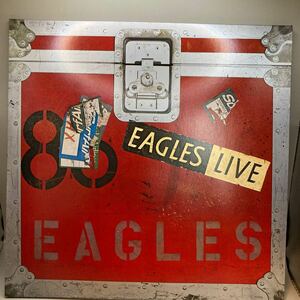 美品 2LP 見開き　イーグルス・ライヴ 　EAGLES LIVE国内盤 