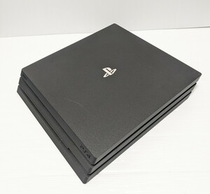 ★ジャンク品　SONY PS4 pro本体 CUH-7100Bブラック　HDD欠品　プレイステーション4 PlayStation4 プロ ソニー ★