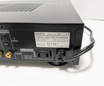 ★SONY SDP-777ES　ソニー デジタルサラウンドプロセッサー ★_画像8