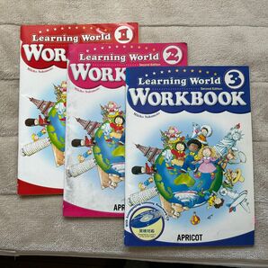 英語教材　Learning World WORKBOOK①②③ CD付き