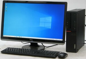 Lenovo ThinkCentre M900 10FG-A0BBJP ■ 24インチ 液晶セット ■ i7-6700/DVDマルチ/Geforce GT 720/第6世代/Windows10 デスクトップ