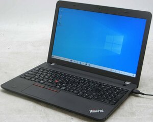 Lenovo ThinkPad E550 20DGS00900 ■ Celeron-3205U/DVDマルチ/無線/HDMI/Webカメラ/テンキー/Windows10 ノートパソコン #1