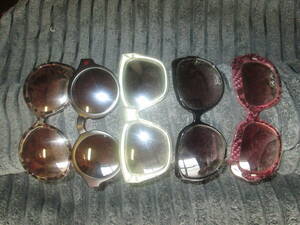  for women sunglasses 5 piece cheap set sale * design * various MIX