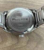【電池切れ】★POLICE ポリス★クロノグラフ 腕時計、13893J_画像5