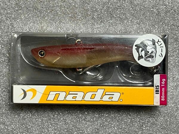 メガバス　nada.アイビス　80mm 16g アカキン