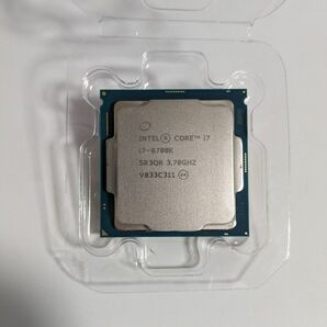 Intel Core i7-8700k 3.70GHz 動作確認済