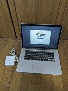 【ジャンク】MacBook Pro (Retina,Mid 2012)15インチ/Corei7/メモリ16GB/SSD768GB