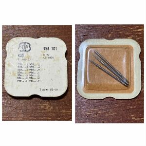 ⑥ETA956.101 Switzerland wristwatch parts only ( clock parts Vintage clock parts antique old clock in dust real clock part removing for repair )