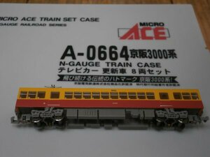 (私鉄編2) A-0664　　3105　[中間・パンタグラフ]　T車　1両　プチジャンク　　京阪 3000系 テレビカー 更新車 セットばらし MICRO ACE