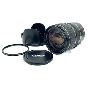 【5444】CANON キャノン ZOOM LENS EF 28-135mm 1:3.5-5.6 IS（EW-78BⅡ レンズフードとkenko PROTECTOR（W）72mm 付き） カメラ 写真 