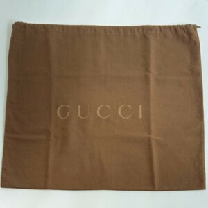 〔グッチ〕55×49cm 保存袋 巾着袋 布袋 バッグ用 GUCCI 正規品 （0134)