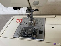 E032 JANOME MR5400 Miyabi 雅 ジャノメ コンピューターミシン 本体のみ 通電OK ジャンク中古_画像9