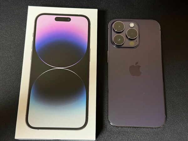 Apple iPhone 14 Pro 128GB ディープパープル Deep Purple SIMフリー MQ0F3J/A