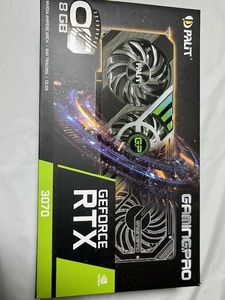 【ジャンク】PALiT GeForce RTX-3070　売り切り　１円～