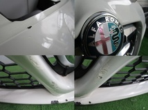 アルファロメオ 940系 ALFA ROMEO ジュリエッタ 純正 フロントバンパー ① 白系 156085887 中古 ☆050508ｓ_画像3