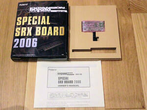 Roland/ローランド EXPANSION BOARD SRX-98 SPECIAL SRX BOARD 2006