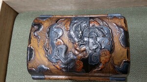 絶品！時代印籠 龍図 根付 玉 日本刀 刀装