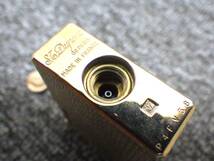 【送料無料】Sh0515-05◯Dupont デュポン ガスライター ゴールドカラー ライター ケース付き 喫煙グッズ 喫煙具_画像5